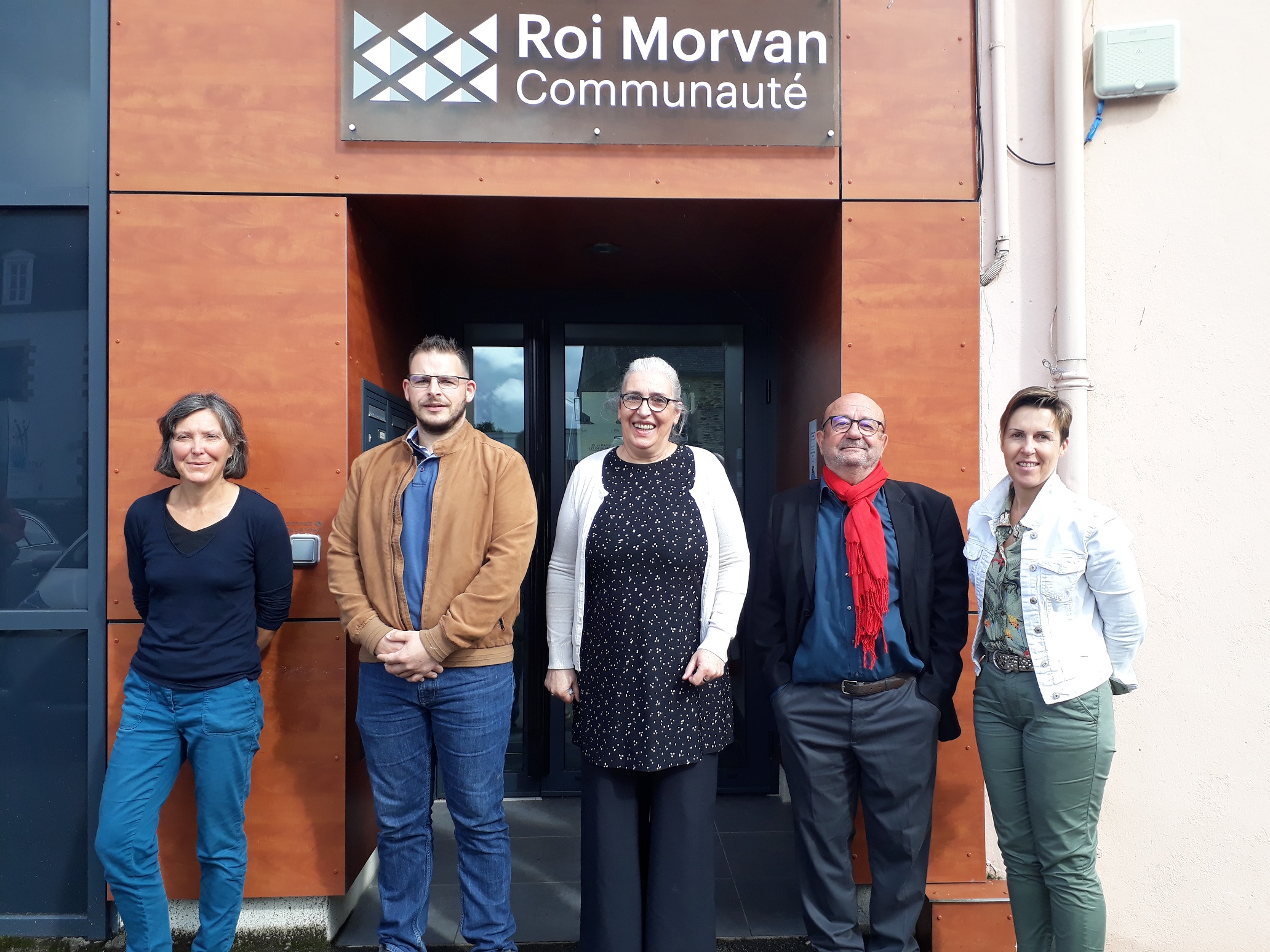 remise prêt d'honneur et parrainage au Télécentre de Gourin